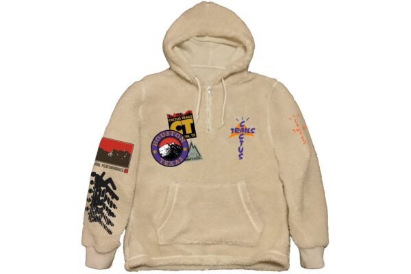 Travis Scott Cactus Trails Jack Sherpa Zip Hoodie Cream (2020)